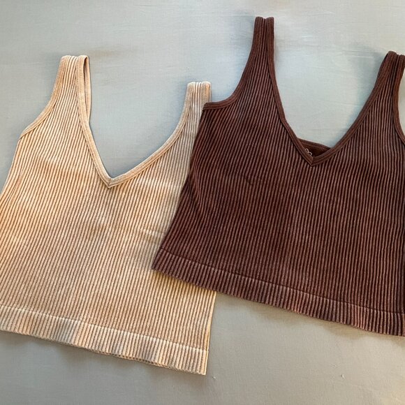 ☀️AURA Cropped Tank Tops - Picture 3 of 4